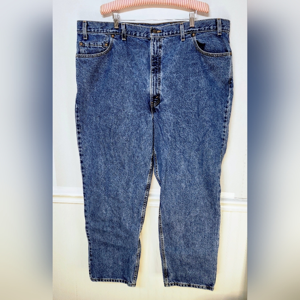 Levi's 540 Relaxed Fit Jeans Mens 46x30 Vintage 90s USA Made Brown Tab 0130